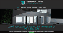Desktop Screenshot of emeraude-concept.fr