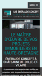 Mobile Screenshot of emeraude-concept.fr