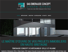 Tablet Screenshot of emeraude-concept.fr